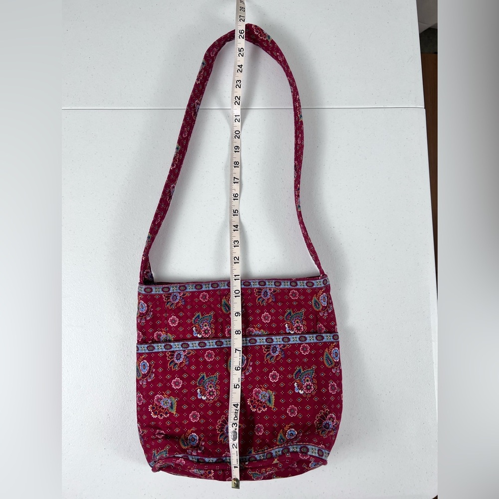 Red Quilted Tote